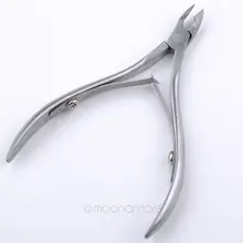 Профессиональные инструменты для дизайна ногтей из нержавеющей стали кусачки для кутикулы ногтей кусачки для стрижки кромок ножницы маникюрный Триммер ножницы