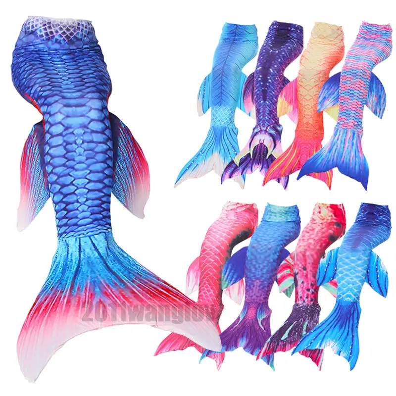 

Fairy Mermaid Tail Scales Kids For Girl Adlut for Women Swimming Swimmable Swimwear Cosplay Costumes
