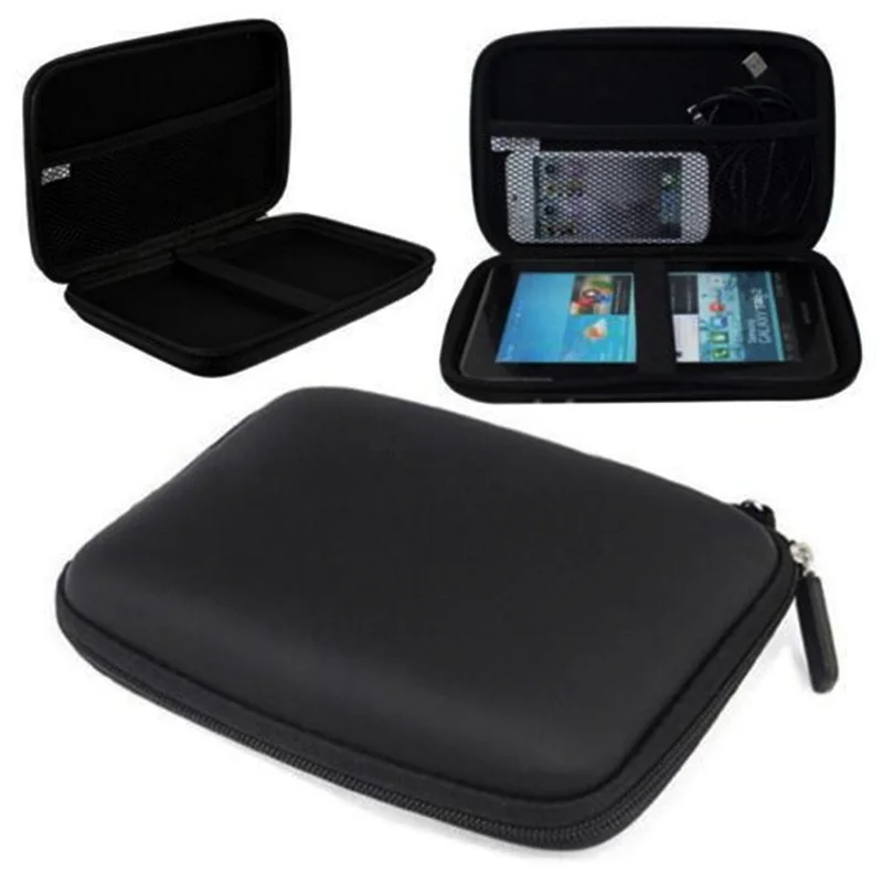 

EVA PU Hard Shell Carry Case Bag Cover Protector Case 7 Inches GPS Navigation Protection Package Hard Disk Drive HDD Tablet Bag