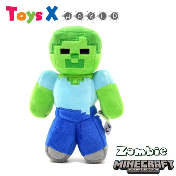 Minecraft Zombie Villager Plush