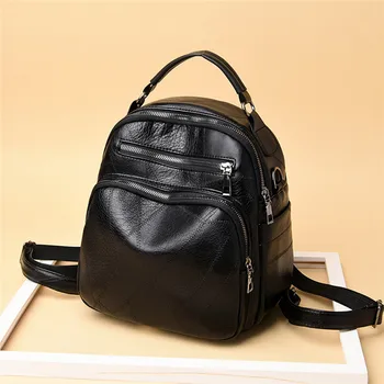 

School Bags 2019 Female Bags New Backpack Multi-use Student Bag Casual Travel Backpack Shoulder Bag mini mochila feminina