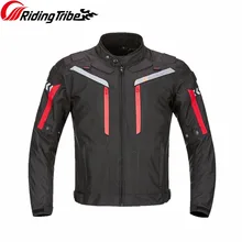 Мотоциклетная куртка для мужчин лето зима водонепроницаемый светоотражающий защитный Мотокросс Профессиональный мото гоночный безопасности одежда JK-40
