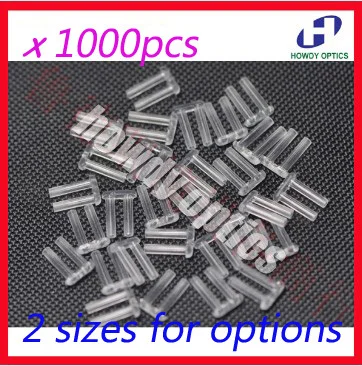 

1000pcs 1.4mm or 1.5mm x 7mm x 0.8mm Rimlesses Glasses Double rubber plug eyeglasses Lock plastic pins double bushing accessoies
