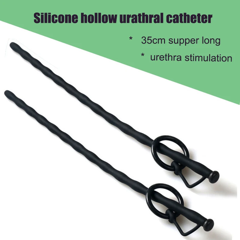 8 5mm 10mm Men Masturbator Chastity Urethral font b Dildo b font Inserts Plug with Rings