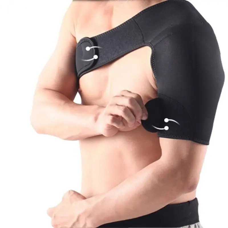 Бесшовное шитье поддержка плеч дышащий спортивный защитный бандаж для одного плеча защита для колена пояс для боли в плечах растяжения