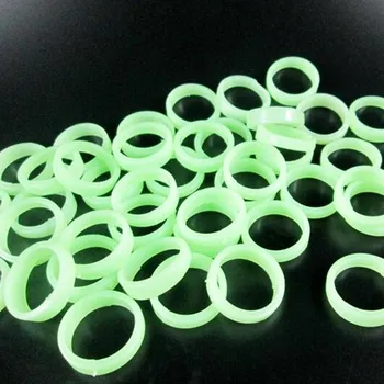 

Funny Noctilucous Rings Luminous Finger Ring Kids Toys Party Favor Gift Halloween Props Party Supplies