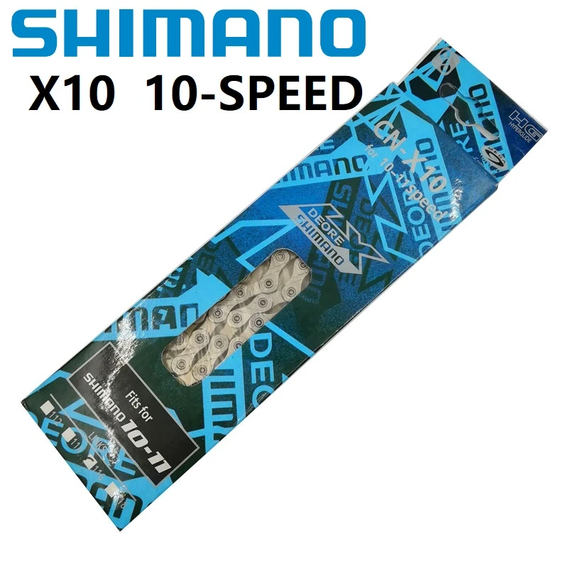 SHIMANO DEORE X10 10 Speed Chain 116L With Quick Release Links 10/11 Speed Freewheel Chain MTB Mountain Road Bicycle Chain|Bicycle Chain| AliExpress