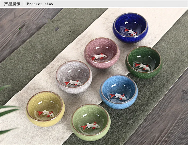 Ice crack tea set 2