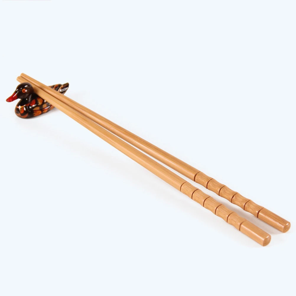 

10 Pairs Safe Healthy Natural Non-toxic Bamboo Chopsticks Gift Set Wooden Chopstick Tableware for Chinese Food Noodles