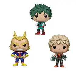 Funko поп мой герой Академии все может Bakugou Katsuki Модель Рисунок Коллекция Модель игрушки подарки