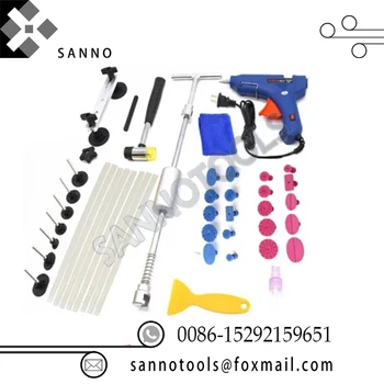 

Auto dent repair tools T hotbox glue tab slide hammer repair PDR tools dent pulling bridge car auto body dent remover