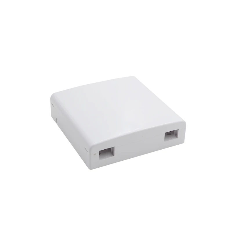 

FTTH fiber optic termination box 2F ftth box sc lc fc fiber socket panel