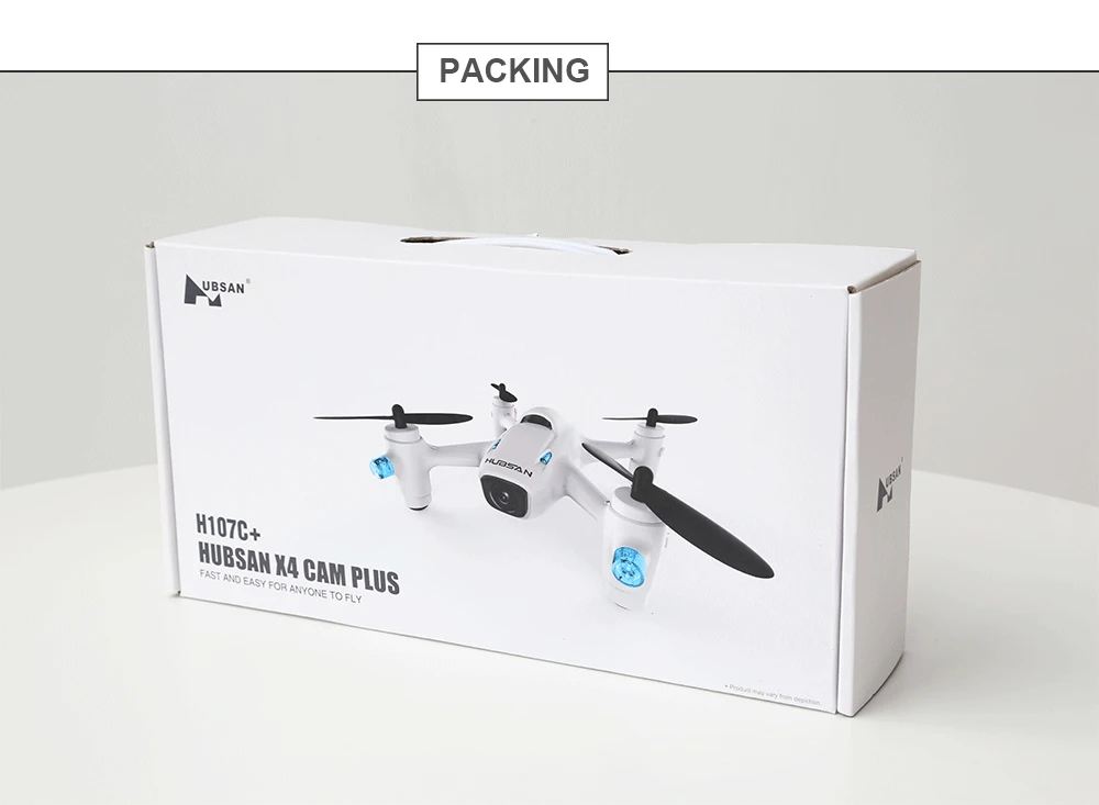 Hubsan X4 Camera Plus H107C+ 6-axis Gyro RC Quadcopter with 720P Camera RTF 2.4GHz