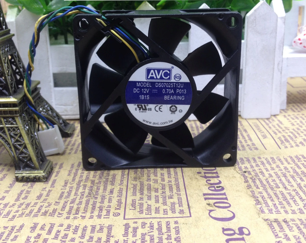 AVC DS07025T12U 70*70*25 мм 7025 DC 12 В 0.7A 4-контакты ШИМ процессора Корпус вентилятор охлаждения