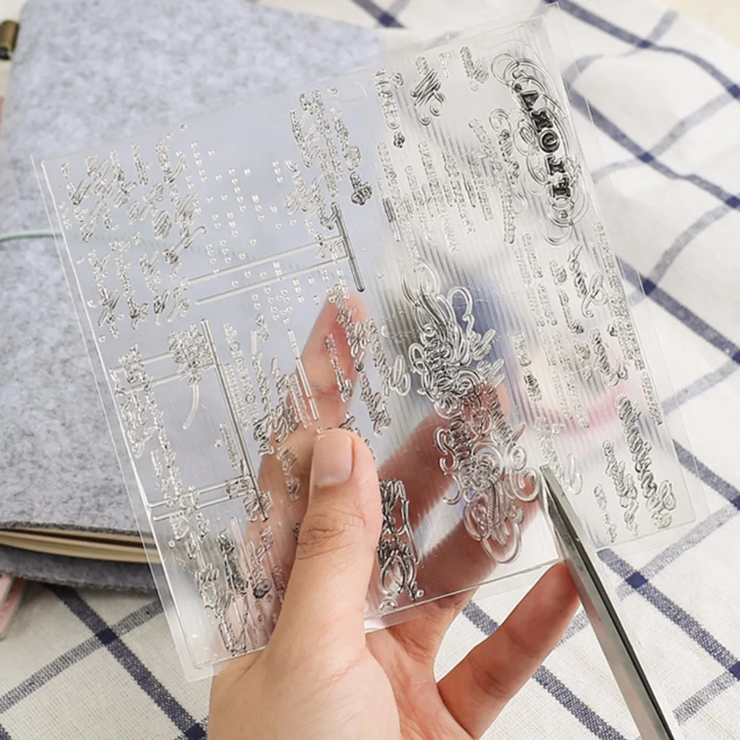 1pc Flora City Design Rubber Stamp for Scrapbooking DIY Decorative Crafts Card  Silicone Stamp  Stamps