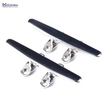 2 шт. MIZUGIWA с плоским верхом морской открытые базы киповая планка лодки " /6" Морской 316 Нержавеющая сталь Heavy Duty лодочная пристань палуба крепежная утка