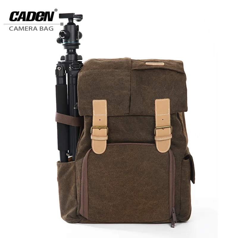 CADeN Multi functional Digital DSLR Photo Camera Bags with Tripod Belt