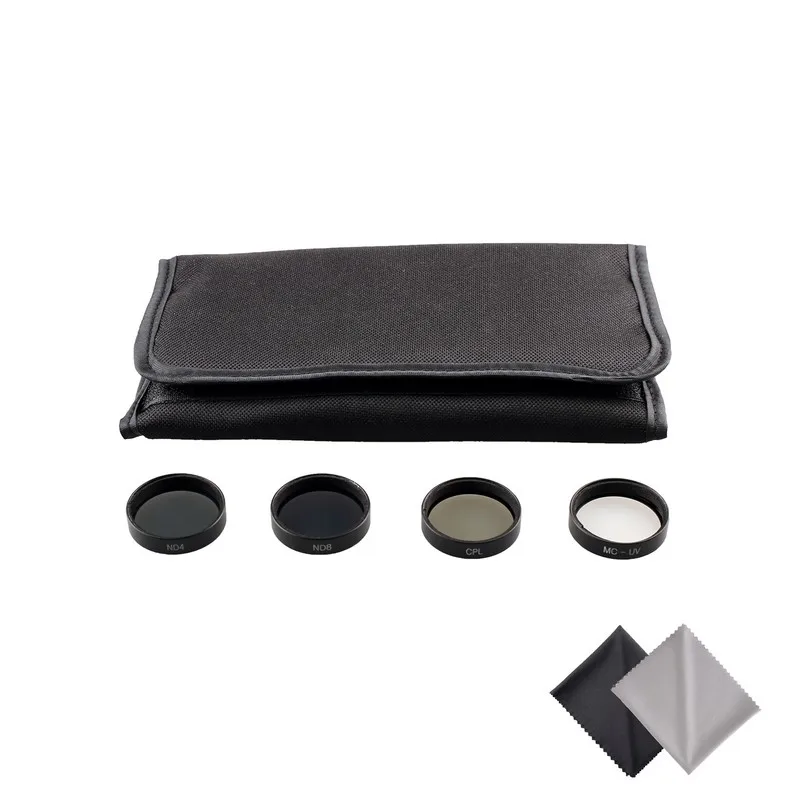 Travor 2017 Fashion Neutral Density ND4 ND8 ND16 ND32 Lens Filter kit for DJI Phantom 4
