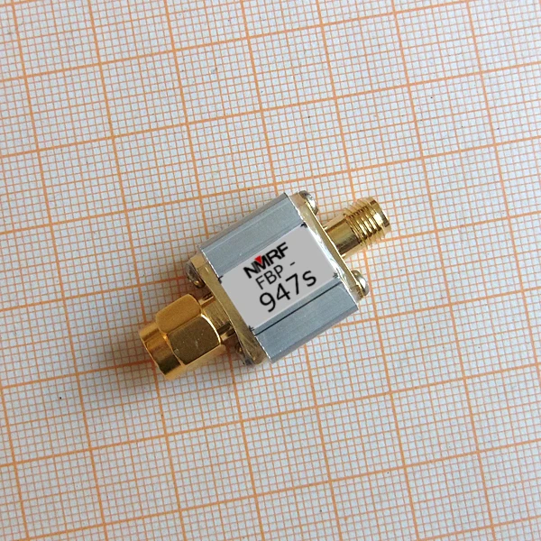 

935-960MHz GSM900 dedicated SAW bandpass filter, 25MHz bandwidth, SMA interface