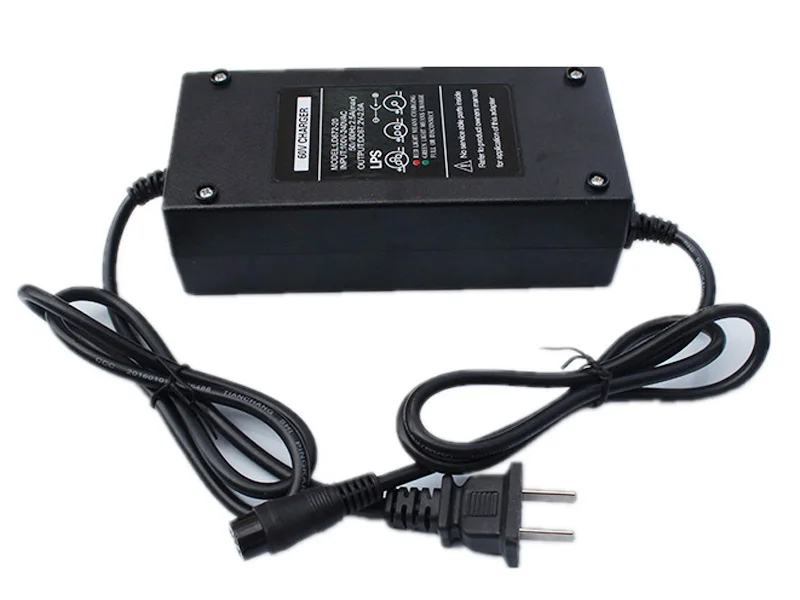 Зарядное устройство для электроскутера Citycoco 60V 2Ampere EU US port plug