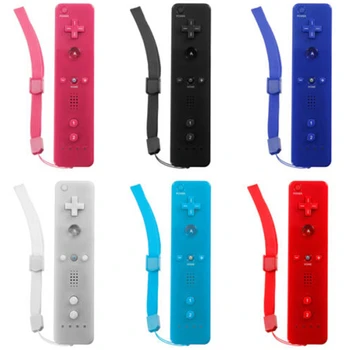 

Free Comfortable Wireless Remote Wiimote Controller with Wrist with Silicone Case GamePad JoyStick for Nintendo Wii 2017 U