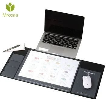 

Mrosaa Candy Color Office Mat Multifunctional Weekly Planner Organizer Desk Table Storage Memo Mat Learning Pad card holder