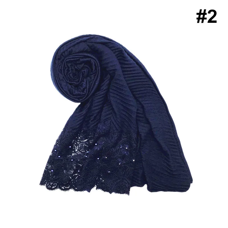 Женская шаль, милый кружевной шарф, женские шарфы, высокое качество,, модный шарф из бисера, независимая упаковка, 5 шт./партия