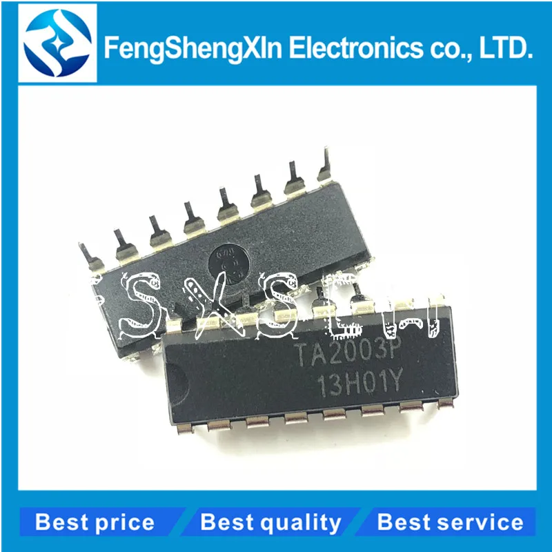 Новый чип TA2003 TA2003P DIP 16 AM/FM радио IC 50 шт./лот|ic chip|chip iclot lot |