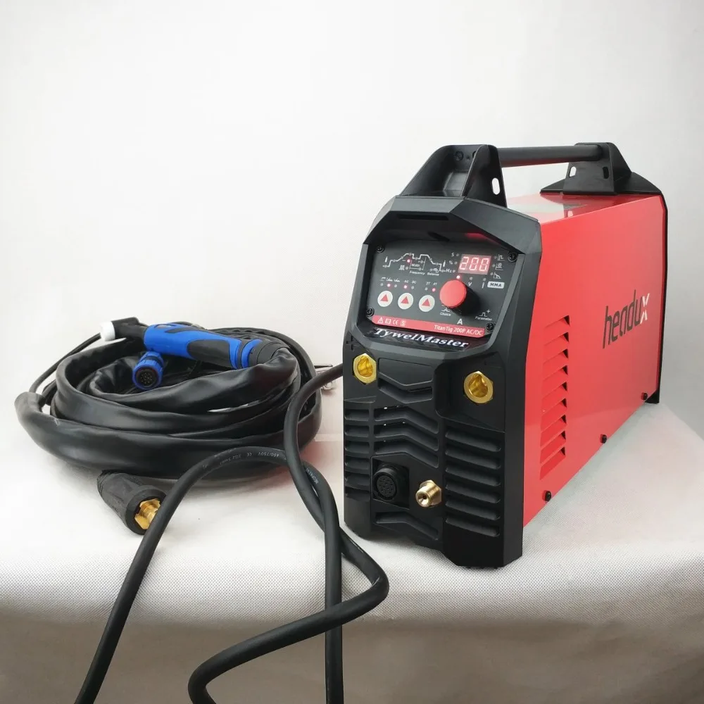 

200A ACDC Pulse Tig Welding Machine Digital Control AC DC Pulse IGBT Inverter TIG Welding Equipment