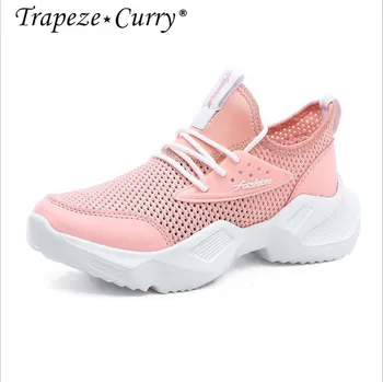 

New listing hot sale women Spring and summer net Breathable running shoes sports shoes TJG1902