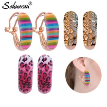 Sehuoran Oorbellen BOho Pendientes Mujer Moda женские серьги с изображением тигра для рукоделия, дизайнерские аксессуары ручной работы