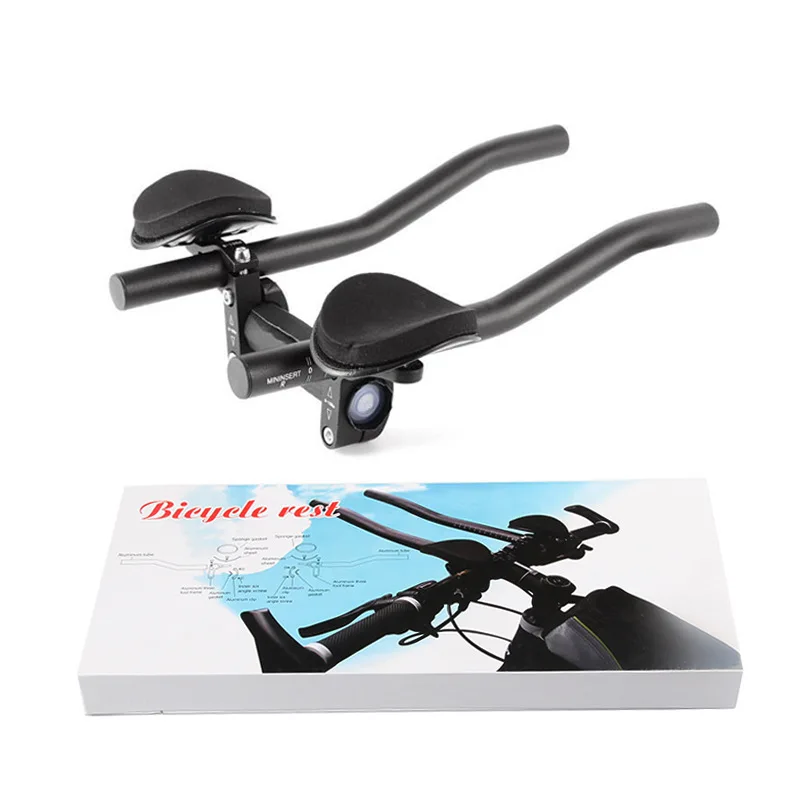 

Aluminum Alloy Rest TT Handlebar Mountain Road Bike Cycling Race Bicycle MTB Triathlon Cycling Bike Rest Bicycle Extender