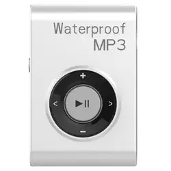 8 г Водонепроницаемый Клип MP3 портативный плавательный mp3 без потерь Водонепроницаемый плеер