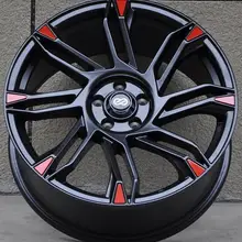 Новые 18x8,0 5x100 5x105 5x108 5x112 5x114,3 5x120автомобильные колесные диски из алюминиевого сплава подходят для всех видов моделей автомобилей