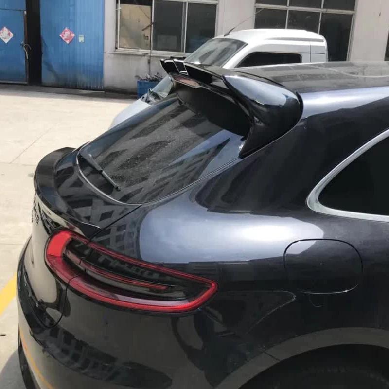 

ABS Auto Rear Roof Racing Tail Roof Window Spoiler Wing for Porsche Macan SUV 2015 2016