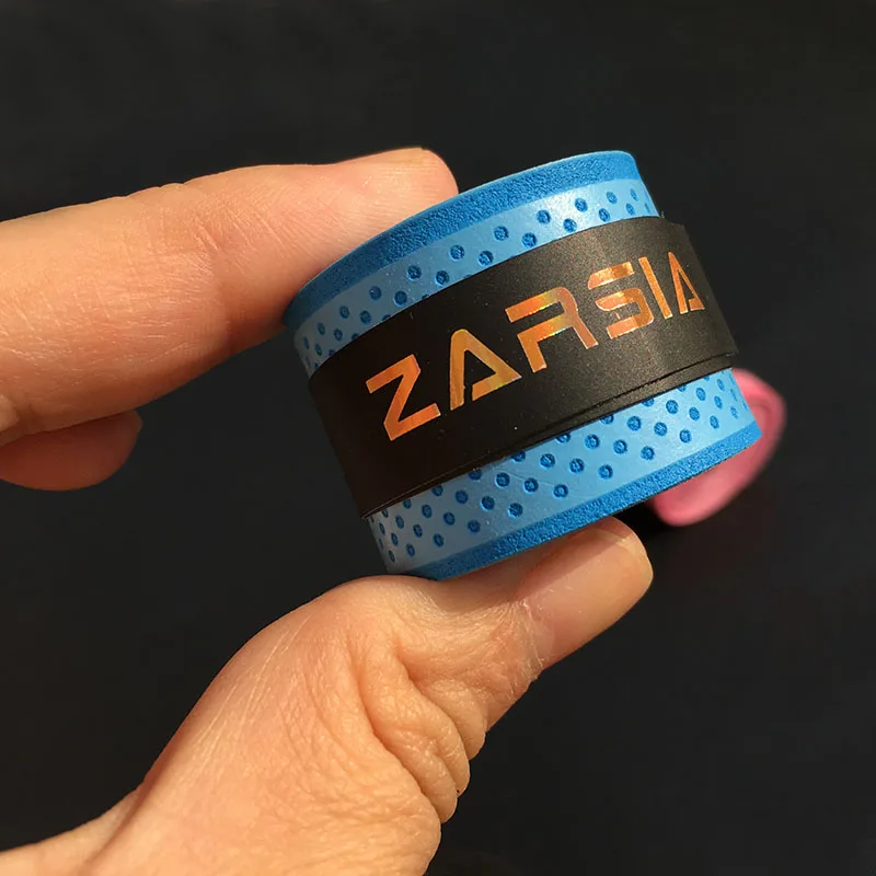 3 قطع ZARSIA الجاف يشعر مضرب تنس Overgrips نقطة الضغط الريشة مضارب نوع رقيقة على قبضة