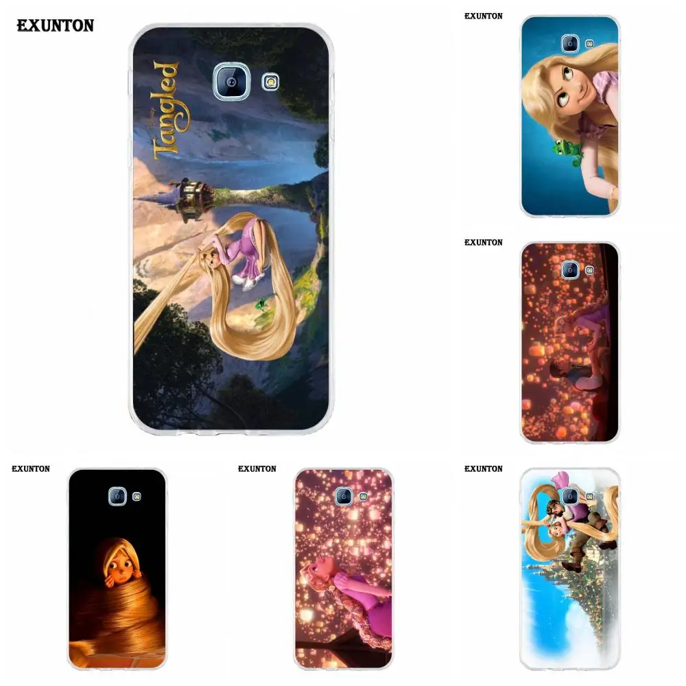Запутанный фонарь Рапунцель для Huawei P7 P8 P9 P10 P20 P30 Lite Mini Plus Pro 2017 2018 2019 Мягкий ТПУ