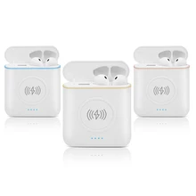 XT6 TWS беспроводные Bluetooth спортивные наушники со смартфоном, Беспроводная зарядка+ 5200 мАч+ зарядное устройство, наушники с шумоподавлением