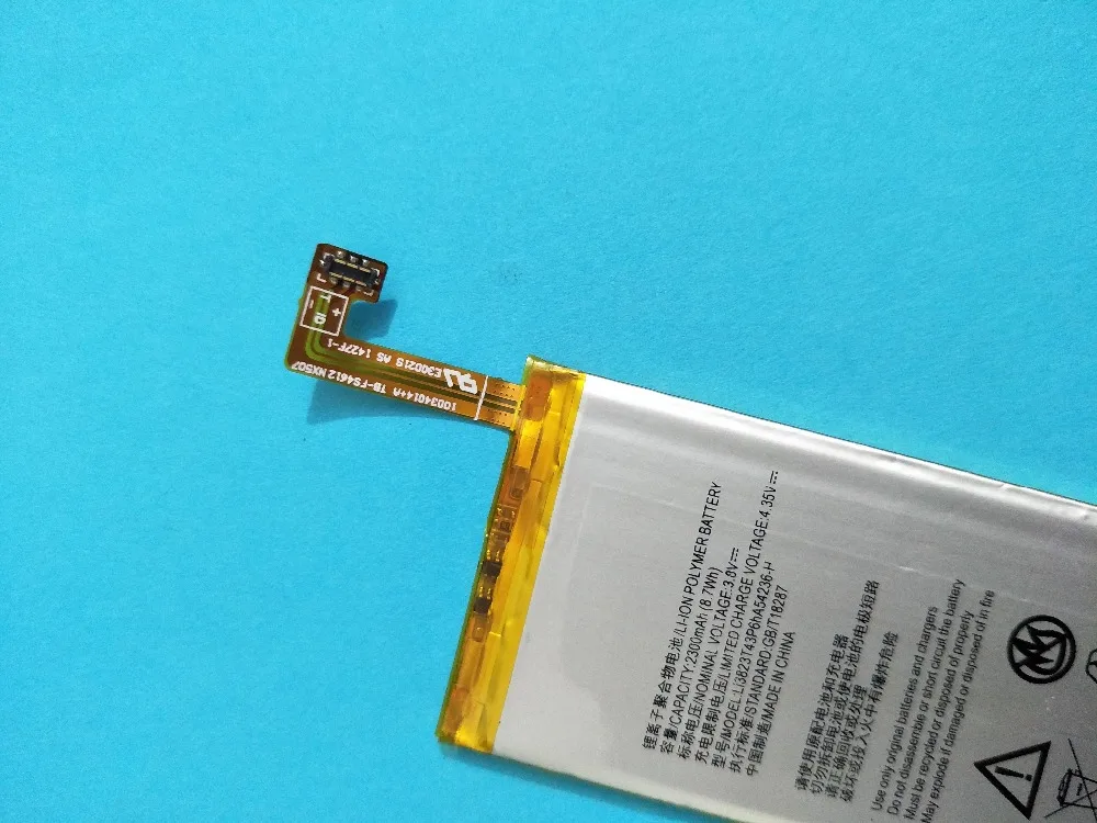 Аккумулятор AZK 3,8 V 2300mAh Blade S6 для zte Blade S6 5," QingYang 2 G717C G718C A880 B880 Nubia Z7 mini NX507J