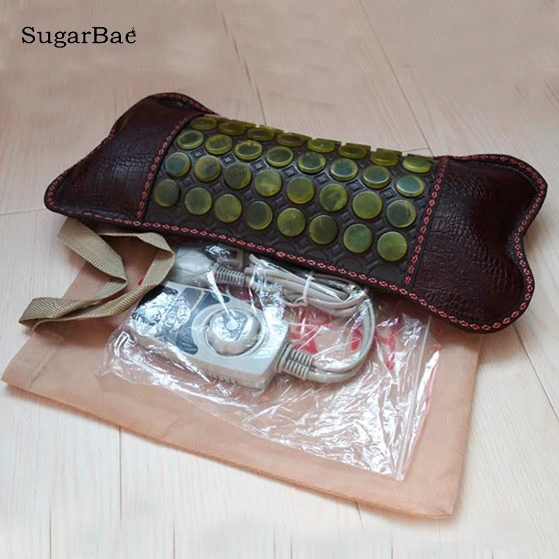

New Arrival Cheap Price Tourmaline Heating Pillow Therapy Jade Cushion