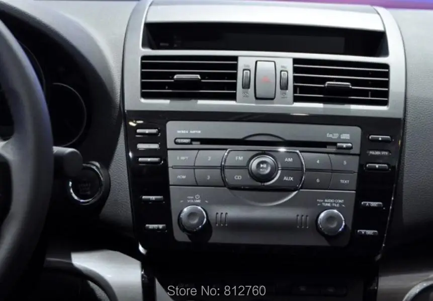 Top Nedehe 9 inch 2G RAM+32G ROM Quad core Android 8.1 car dvd for Mazda 6 2010 -2014 car radio gps navigation multimedia player 1