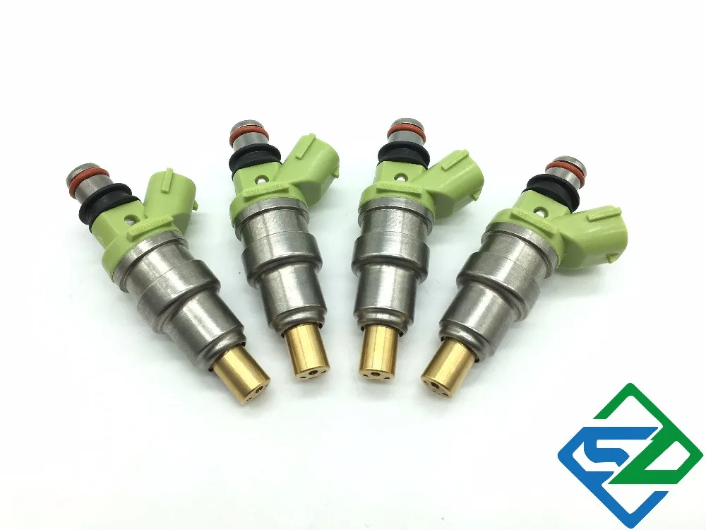 4 шт. Топливная форсунка для Toyota Celica MR2 ST165 ST185 3sgte 800CC OEM: 1001-87096 100187096 1001 87096 |