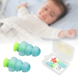Safurance – bouchons d'oreille en Silicone réutilisables, 1 paire, Protection auditive, anti bruit, pour Concerts, motos musicales 