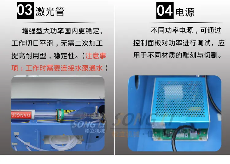3020激光雕刻机.-中文版   产品细节图-激光头电源 