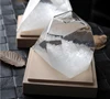 Coloré bureau prévision météo cristal bouteille transparent souhaitant boule tempête verre prévision moniteurs avec lumière LED ► Photo 3/6