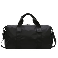 Мужской вместительный школа Дорожные Сумки Оксфорд Водонепроницаемый Для женщин вещевой мешок черный Повседневное вести Дамский багаж сумки