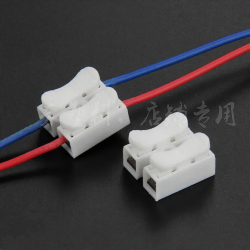 

The wire connector can repeat the two compressions of the LED lamp terminal to the joint terminal
