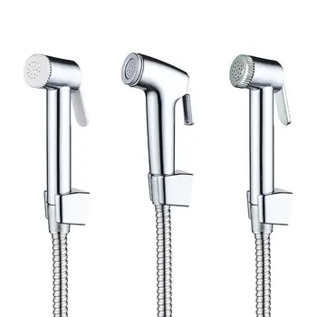 

3PCS Function Toilet Hand Bidet Faucet Bathroom Bidet Shower Sprayer Brass T Adapter