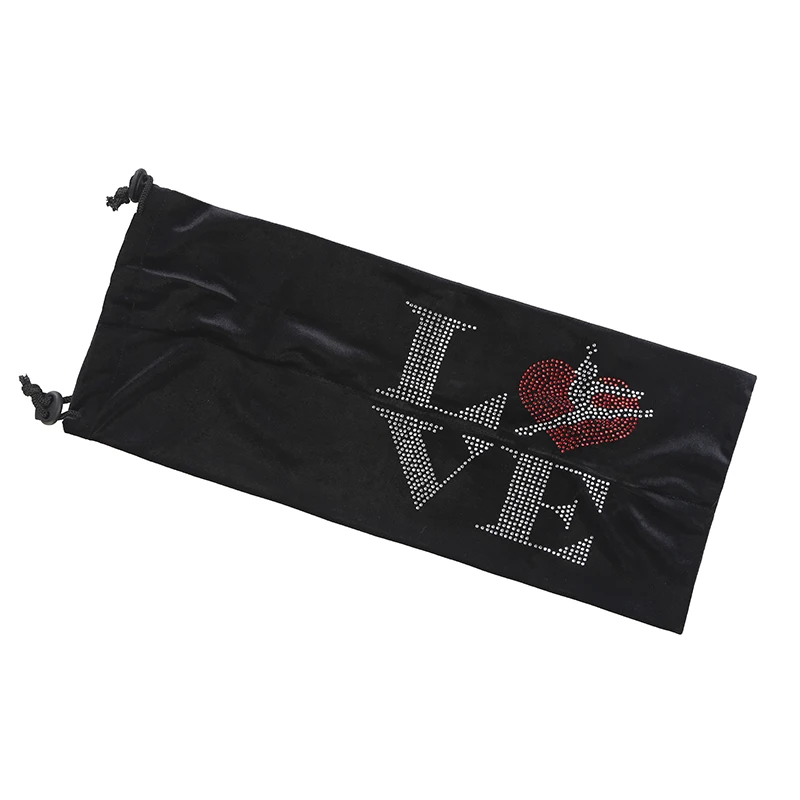Bar Bag RG Professional Protective Velvet Fabric Artistic Gymnastics Accessories Letter Shiny Rhinestone 24 Color