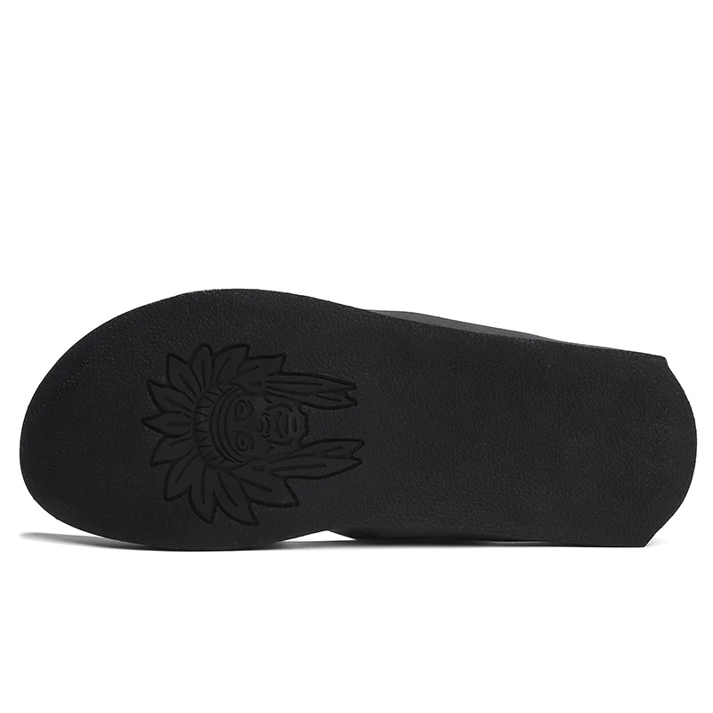 49 Novos Casual De blue Homens Simples Genuíno Black Cruz Verão Sapatos 48 Praia Sandálias Slippers47 Borracha Couro Dos Moda Ninyoo Chinelos ZgF8xcU